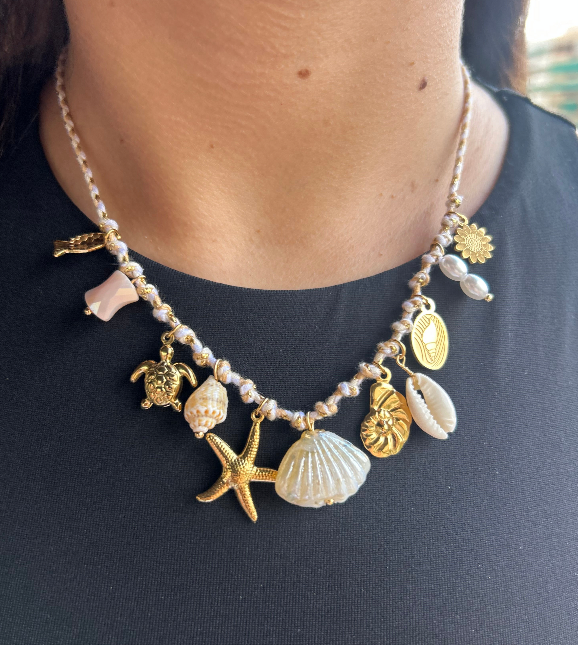 SHELL GARDEN NECKLACE