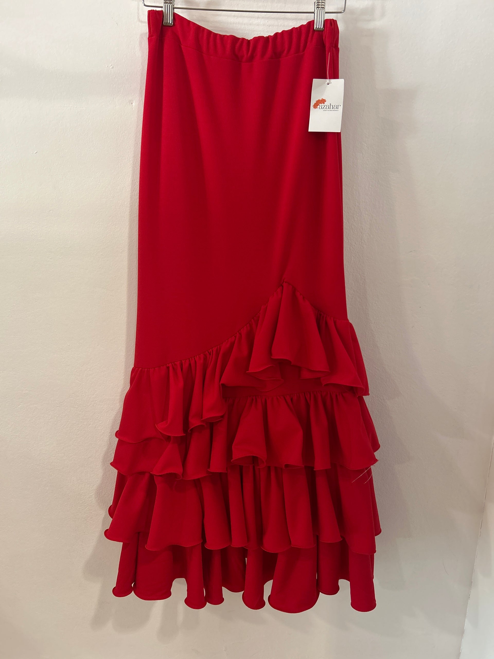 FALDA SUBIDA ROJA