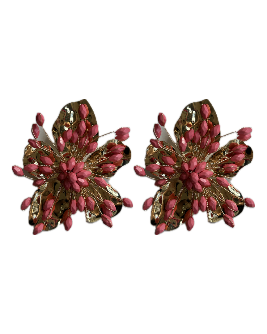 PENDIENTES FLOR DESTELLO