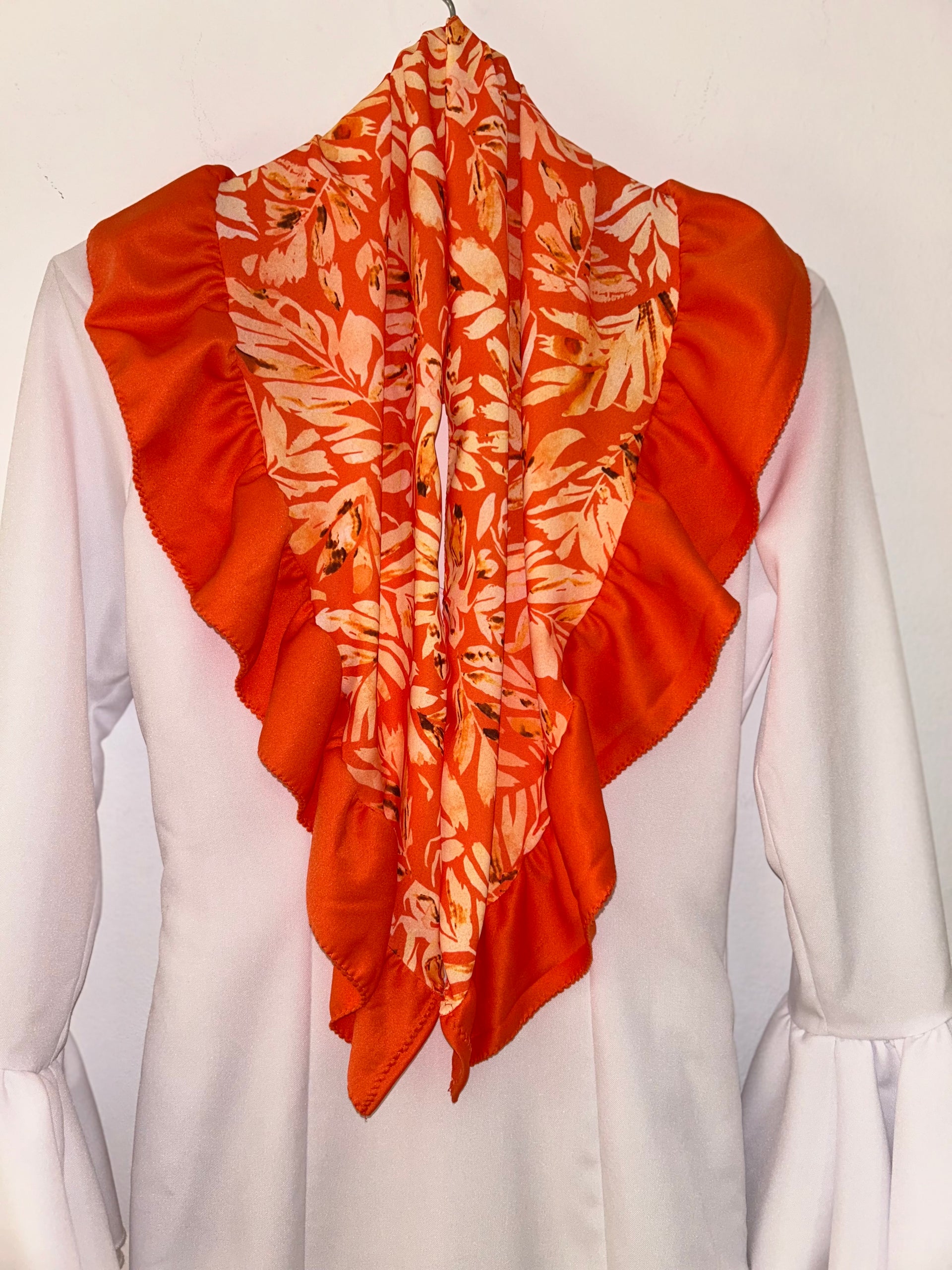 PIQUILLO ESTAMPADO NARANJA