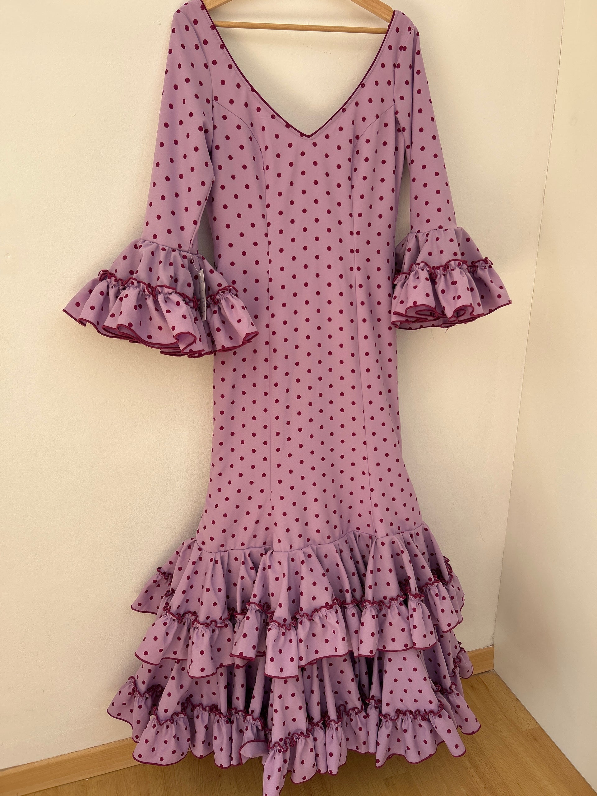 VESTIDO JARA T42 MALVA