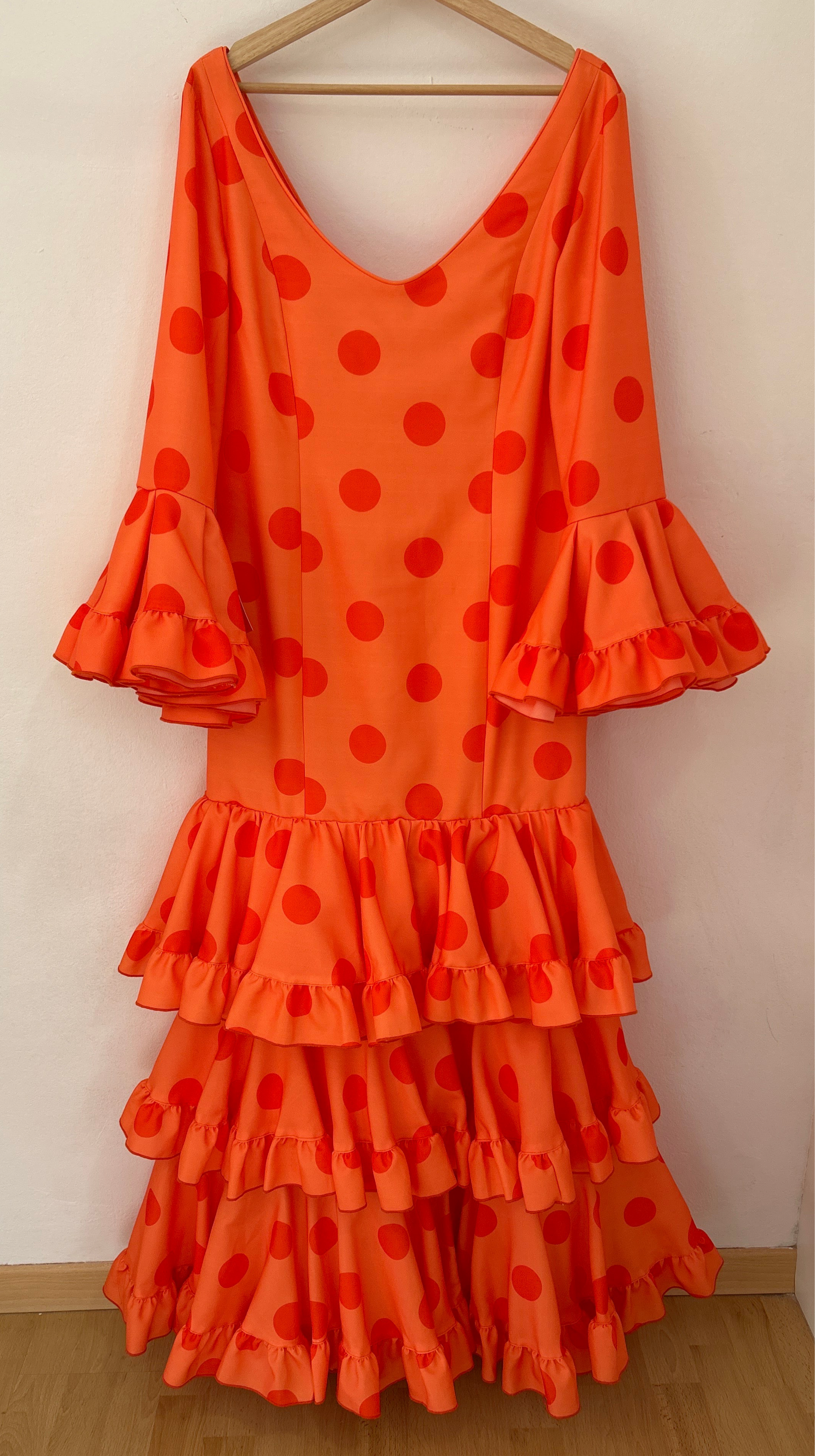 VESTIDO JALEO NARANJA T42