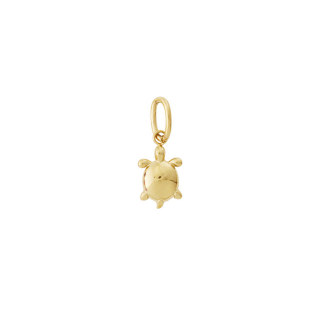 TURTLE GOLD MINI CHARM