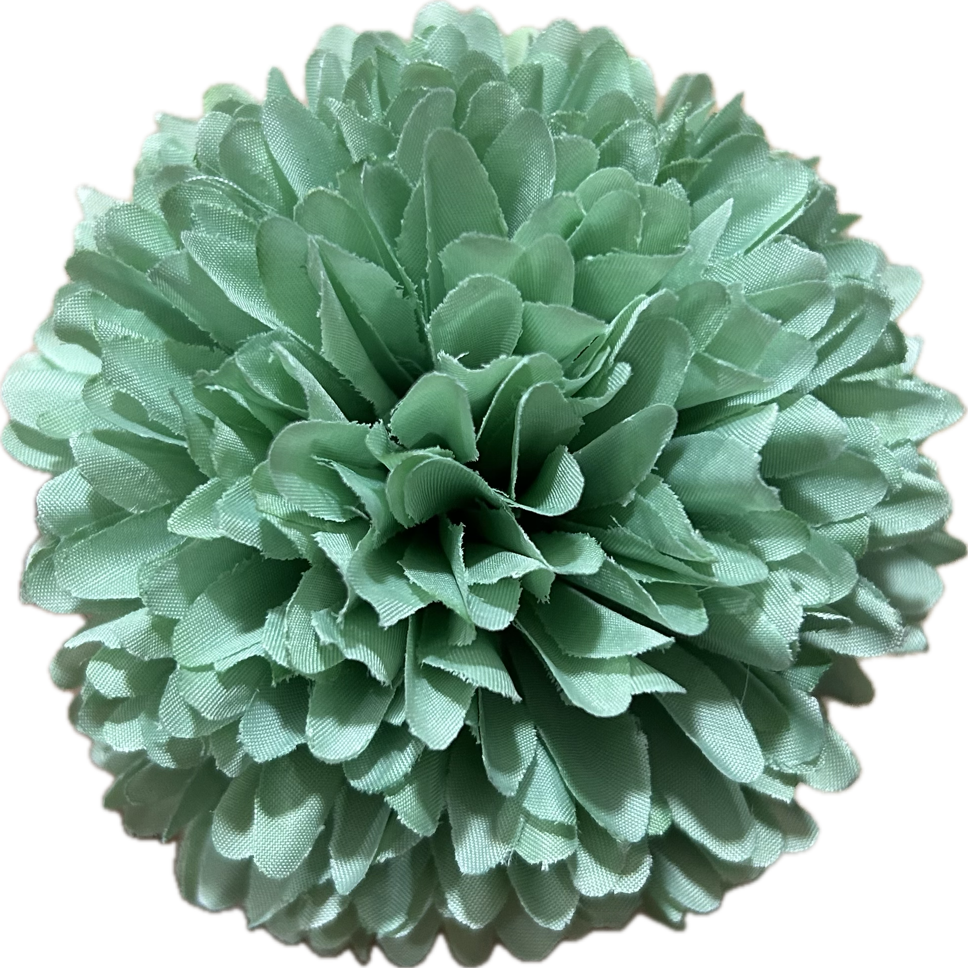 POMPON VERDE EMPOLVADO