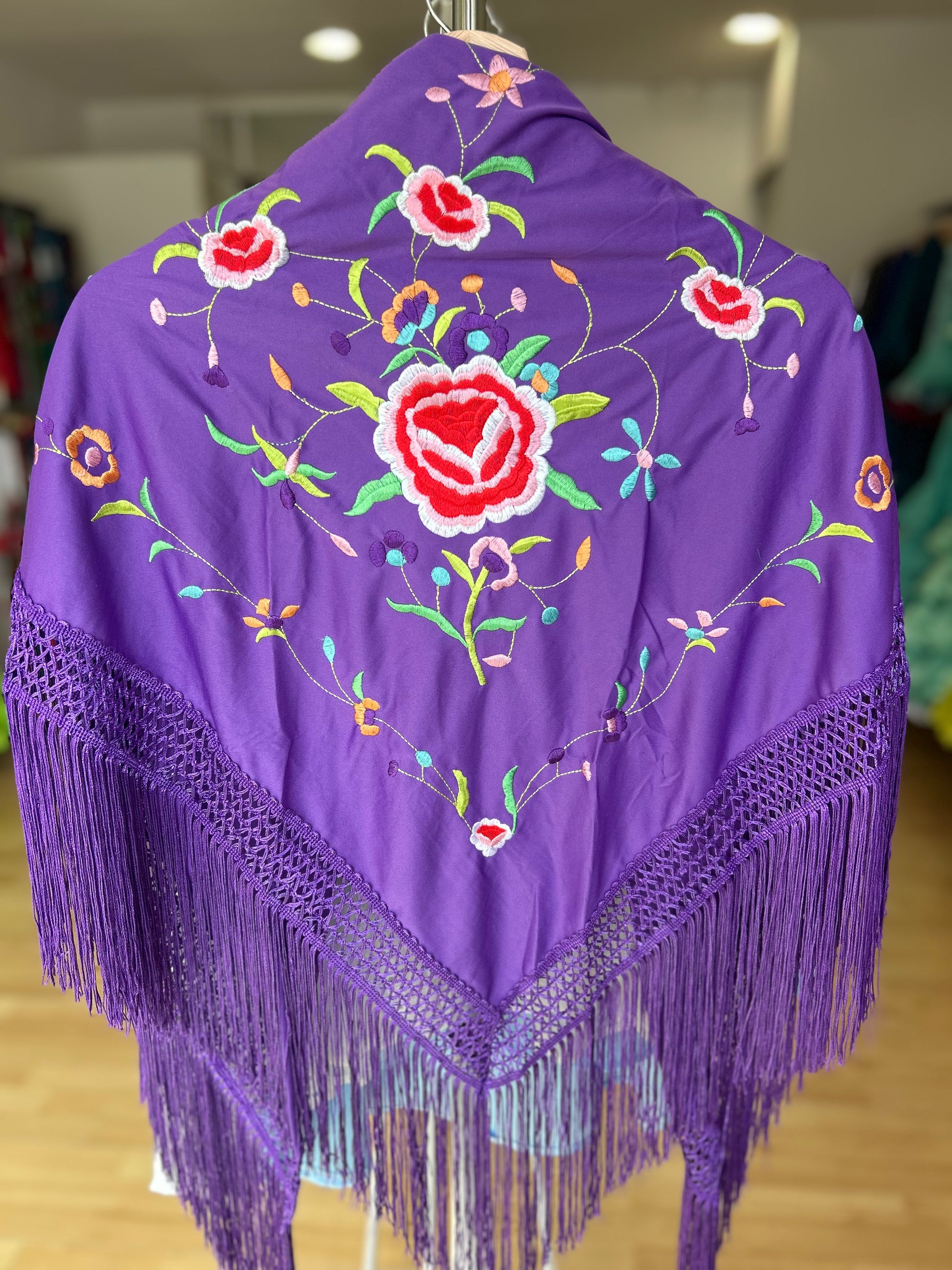 MANTONCILLO MORADO COLORES