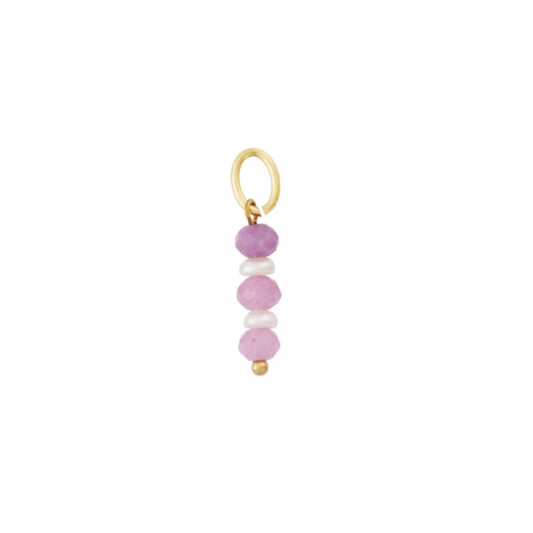 PURPLE PEARL CHARM