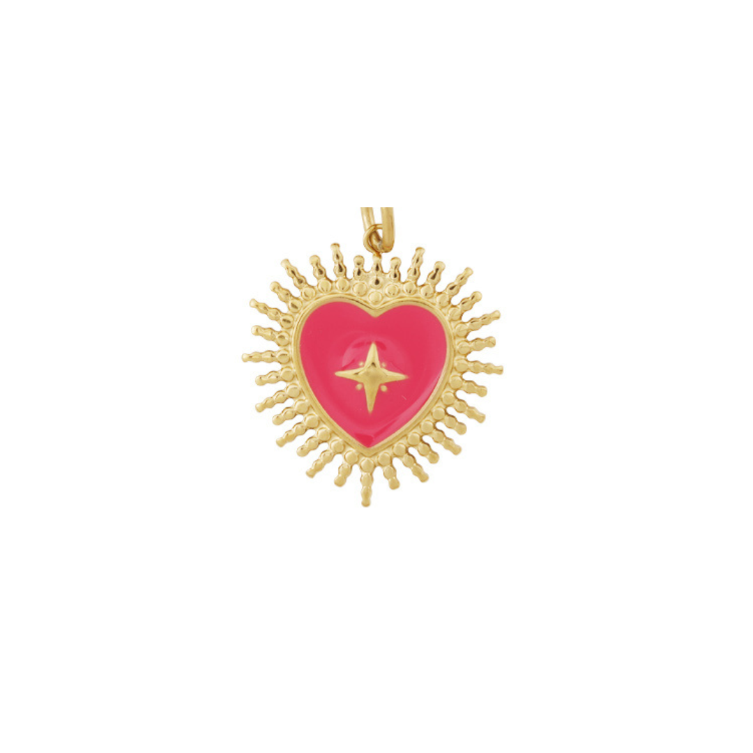 RED HEART CHARM