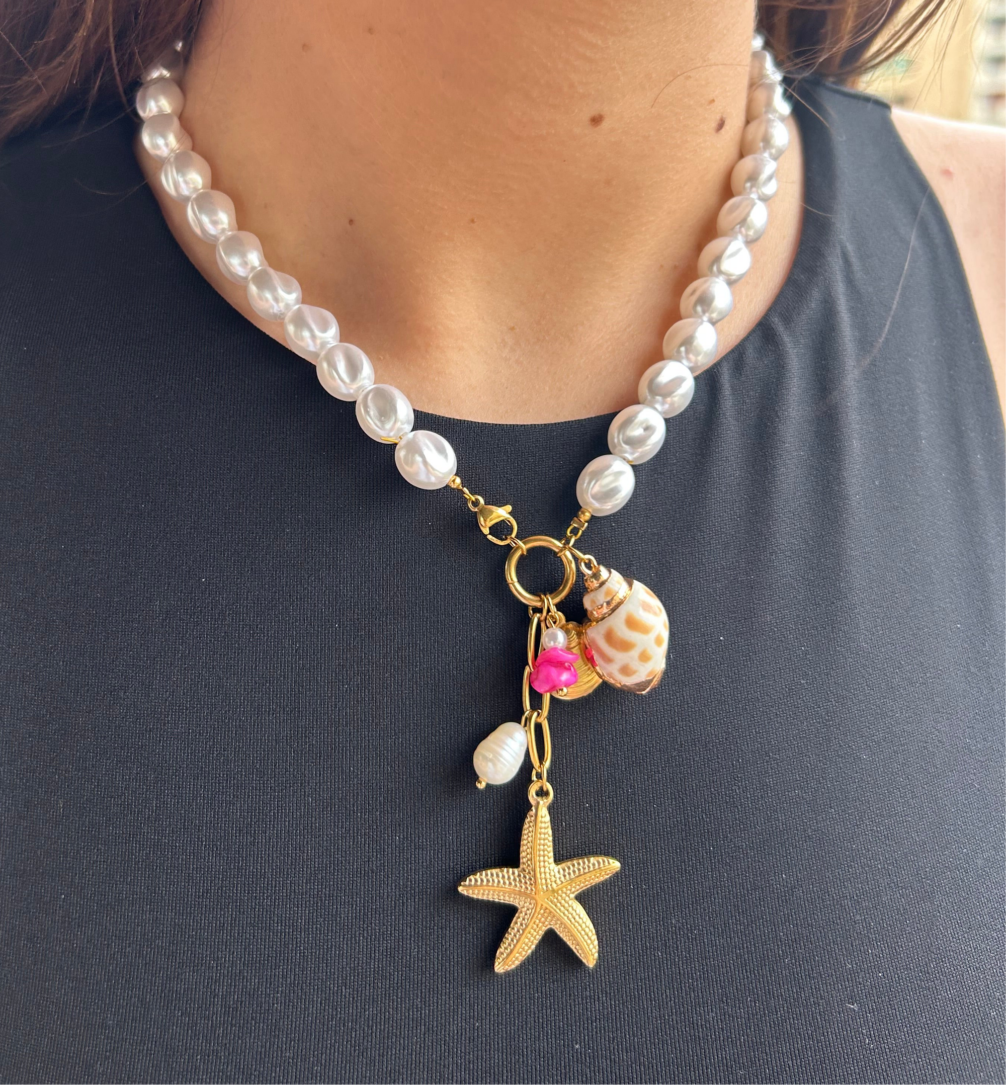 PEARL SUMMER NECKLACE