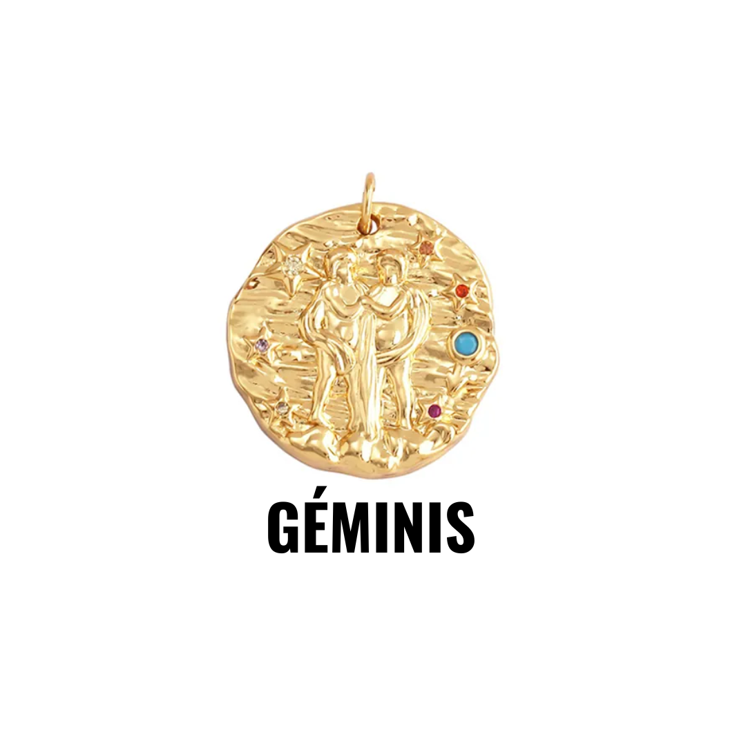 MEDALLA ZODIACO GÉMINIS