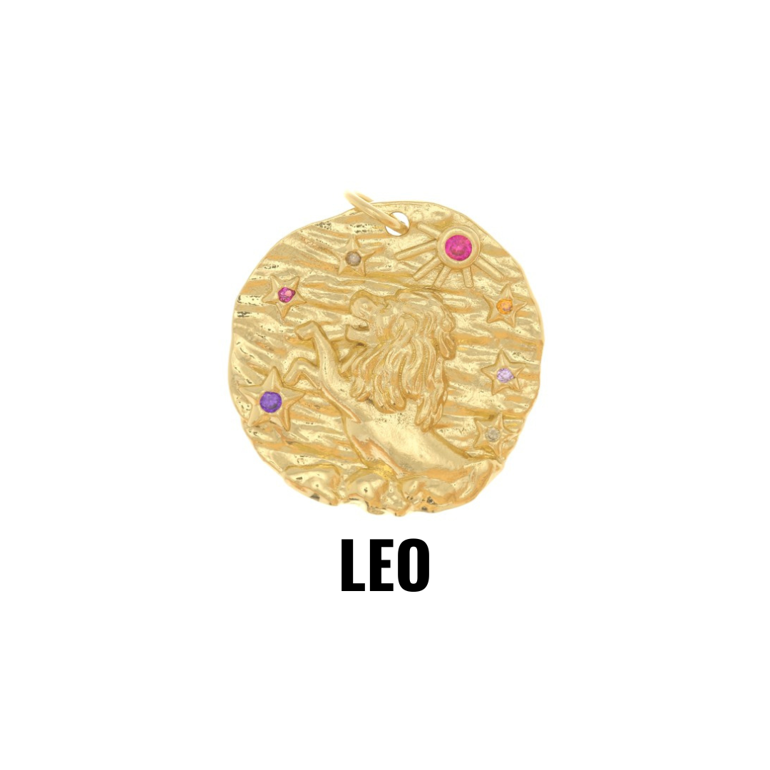 MEDALLA ZODIACO LEO