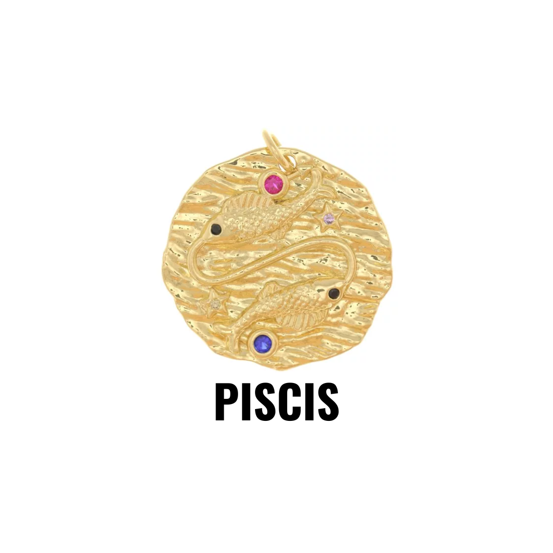 MEDALLA ZODIACO PISCIS